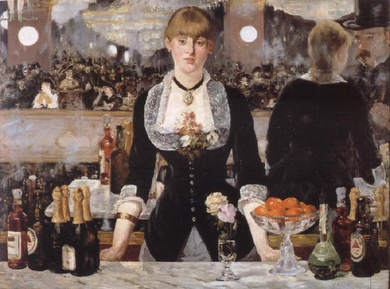 Edouard Manet Bar in the foil-Bergere china oil painting image